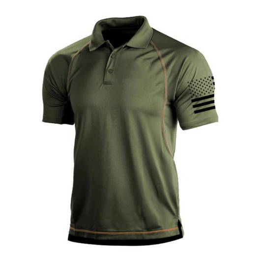 Quick-drying outdoor polo shirt for men – TrailCore Polo