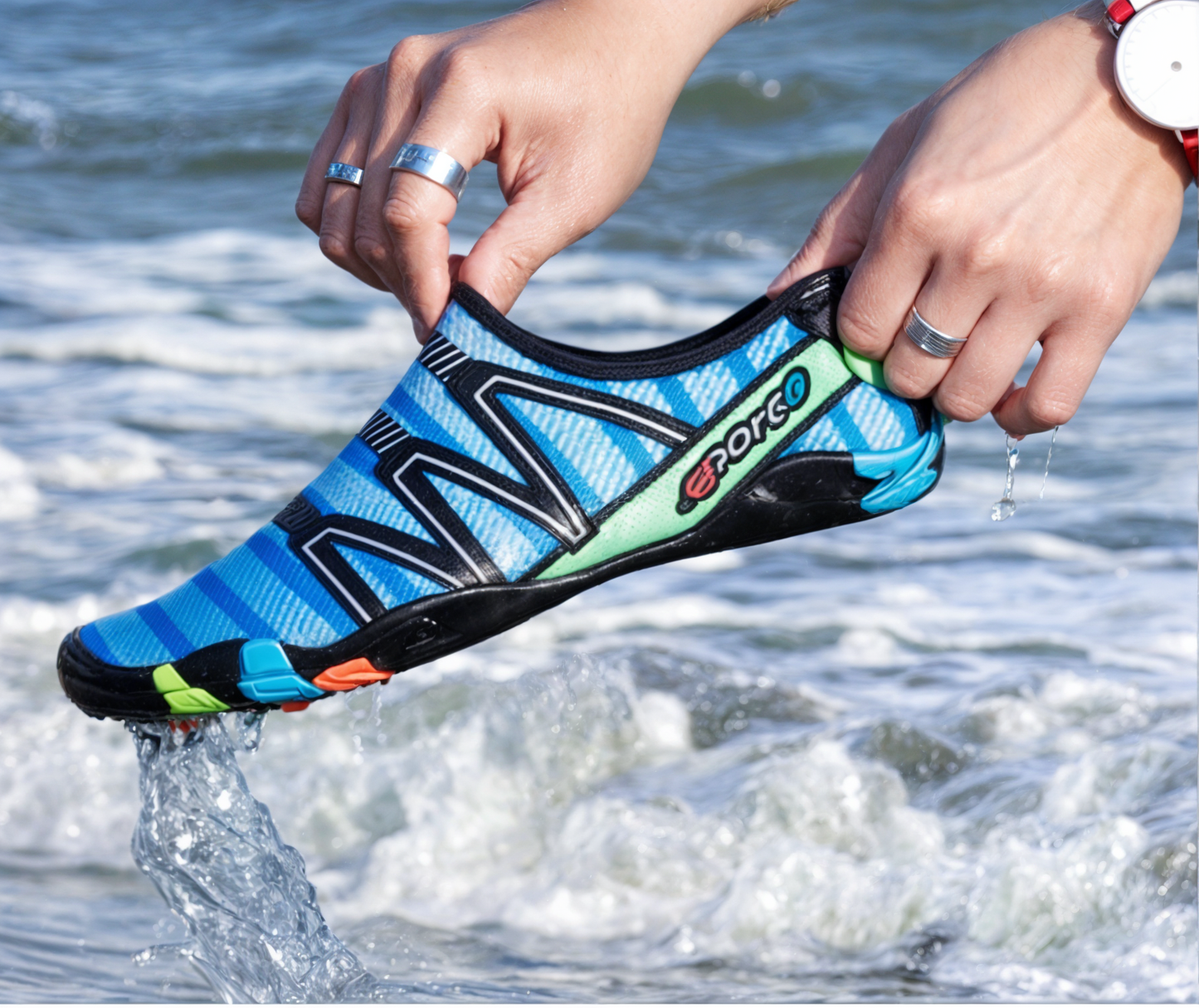 Fast-drying water shoes – AquaFlex