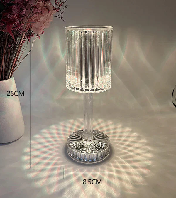 Dimmable Crystal Table Lamp with Modern Lighting - Seraphine