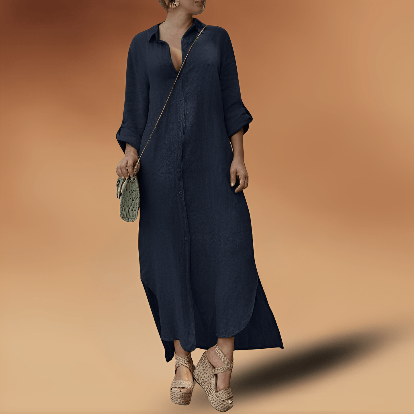 Linen Summer Dress - Maya