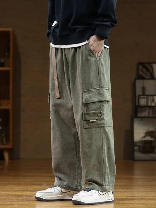 Men's Cargo Trousers with Pockets – Ruben