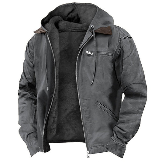 Windproof Outdoor Jacket with Warm Lining – Stormlock