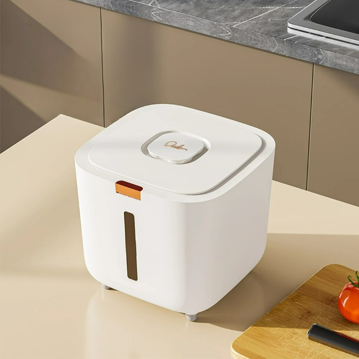 Air-tight Grain Dispenser with Lid (5–10 kg) - GranoBox