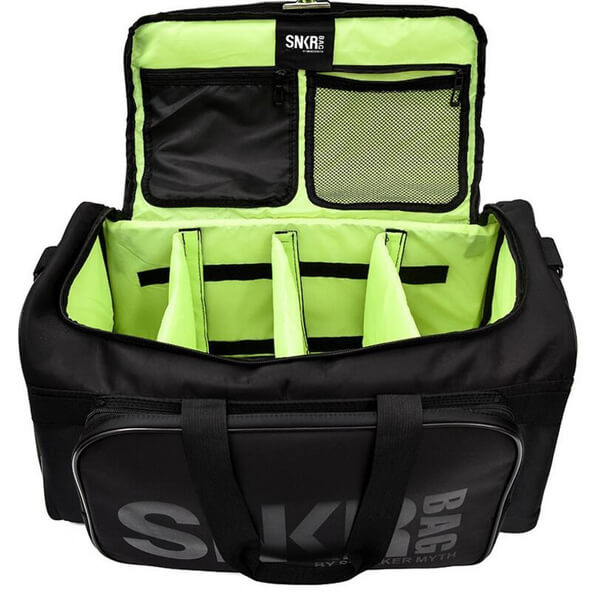 Waterproof multi-compartment travel bag for trainers and gear