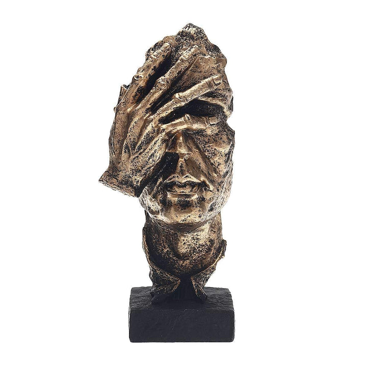 Abstract Golden Sculpture – Soren