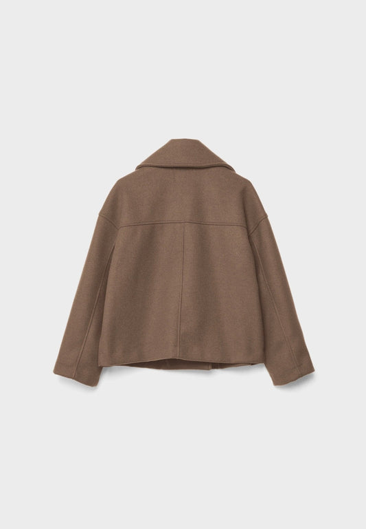 Autumn short jacket in double-breasted style – Clara