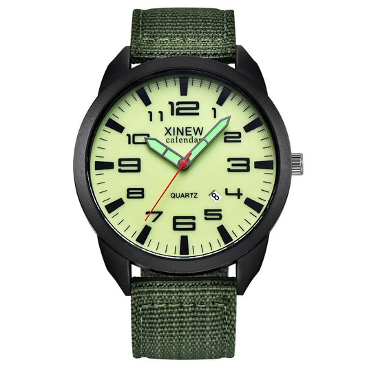 Quartz Clock with Illuminated Dial & Calendar – Lumo