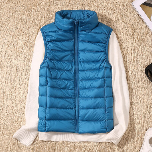Light quilted vest with a feminine fit – Juliette