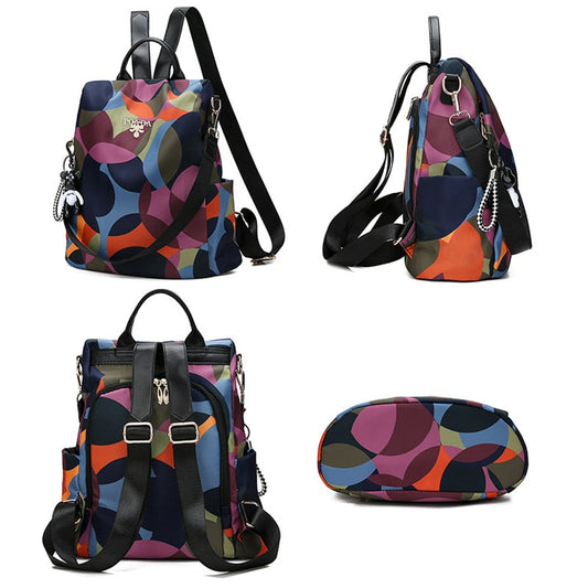 Waterproof anti-theft rucksack – hidden rear access & multi-pocket design