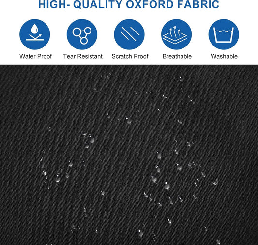 Waterproof Oxford garment bag – suit cover with side gusset and pockets (Buy 1, Get 1 FREE)