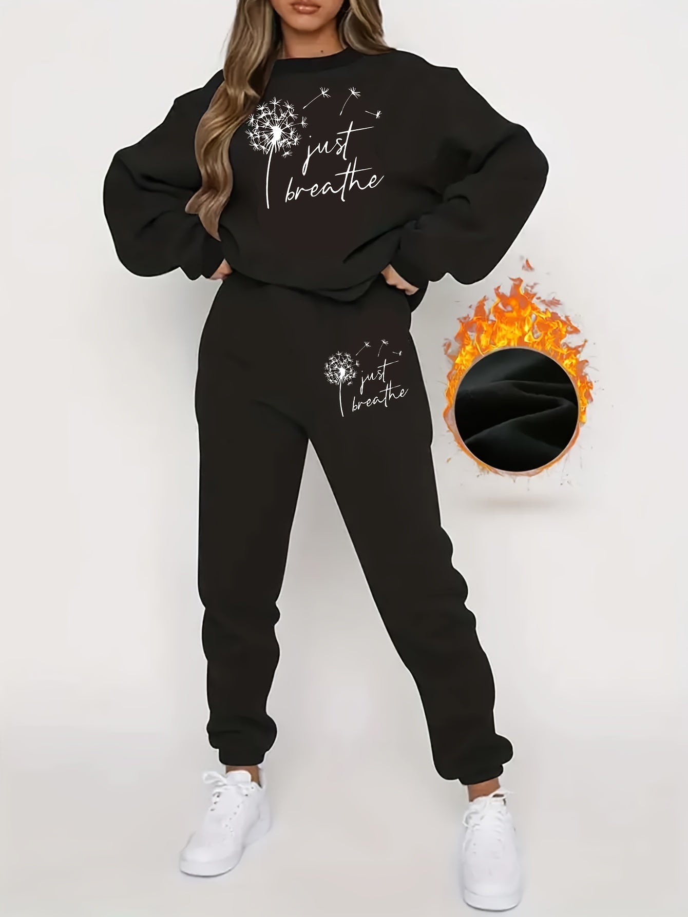Plush-Lined Women's Jogging Set – Isadora