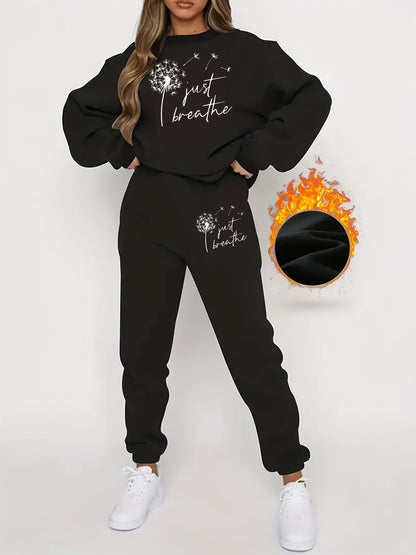 Plush-Lined Women's Jogging Set – Isadora