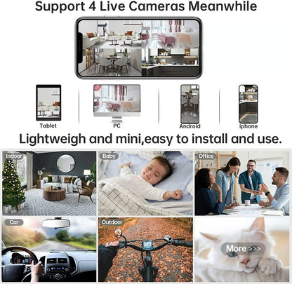 Mini HD Security Camera — Effortless 24/7 Connection & Protection 6