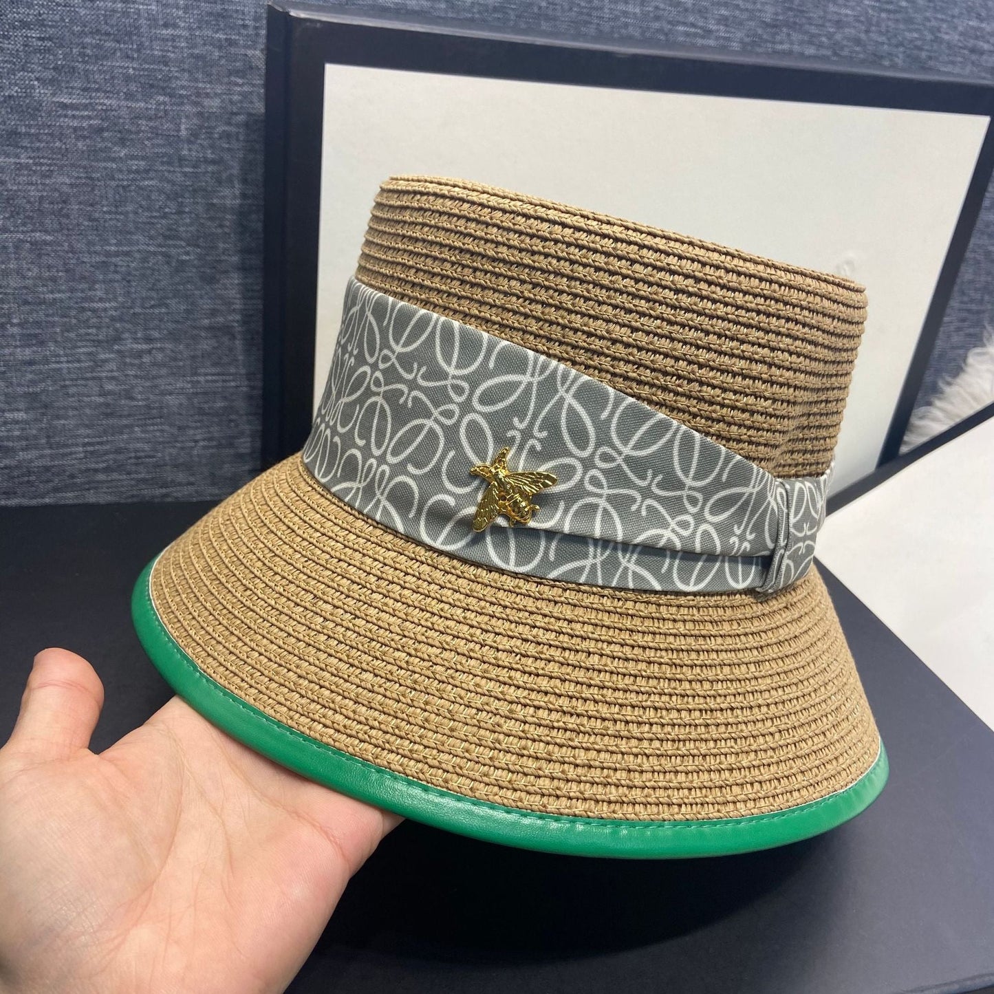 Elegant ladies' summer hat with bow detail – RibbonShade