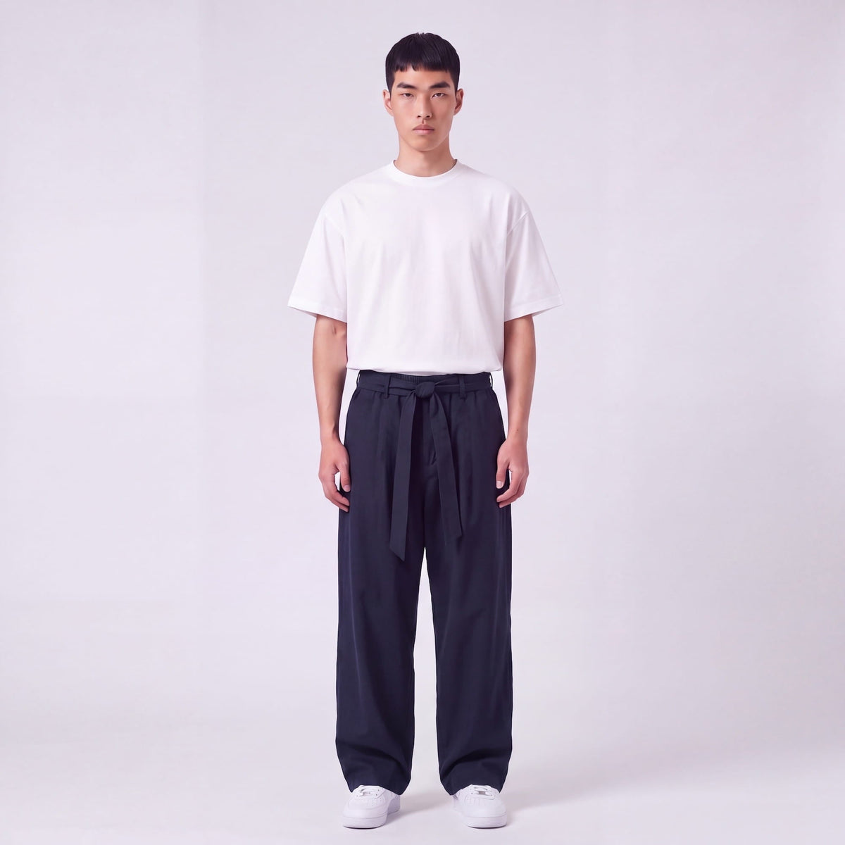 Japanese-Style Comfort Pants with Adjustable Ankles 2
