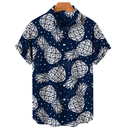 Tropical Hawaiian short-sleeved shirt – Mateo