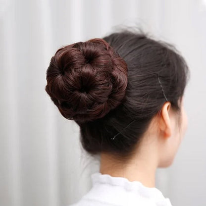 Flower-shaped Hair Clip with Hair Extension – Fiora