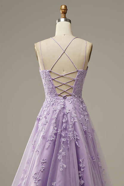 Fashionable Tulle Evening Dress with Embellishments - Victoria