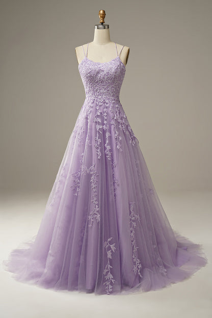 Fashionable Tulle Evening Dress with Embellishments - Victoria