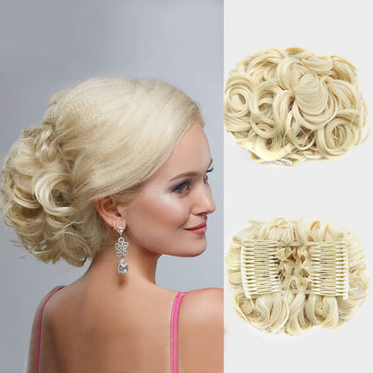 Curly Knot Hair Extension – FluffyFix