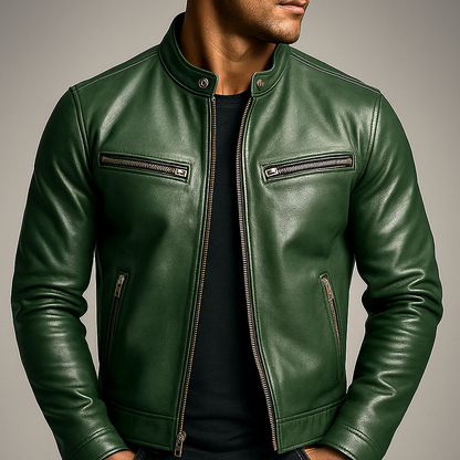 Vintage Leather Jacket for Men – Timeless Style, Premium Craftsmanship 1
