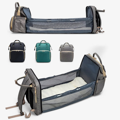 Multi-Functional Changing Bag with Pull-Out Baby Cot – Noëlle