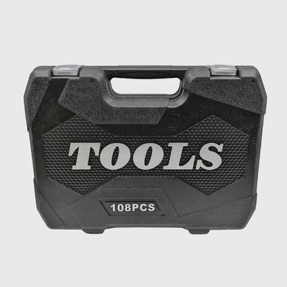 108-piece Chrome-Vanadium Socket Set – TorqueMaster