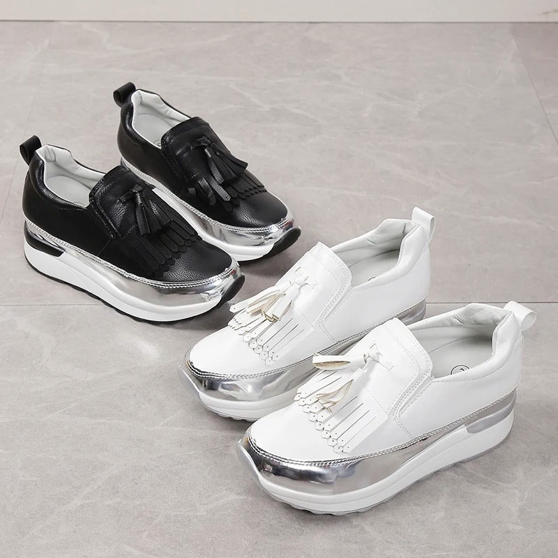 Breathable women's sneakers with timeless style – Isabella