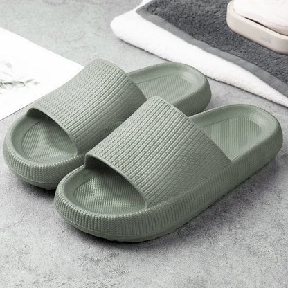Comfortable Cushioned Slippers - Nora