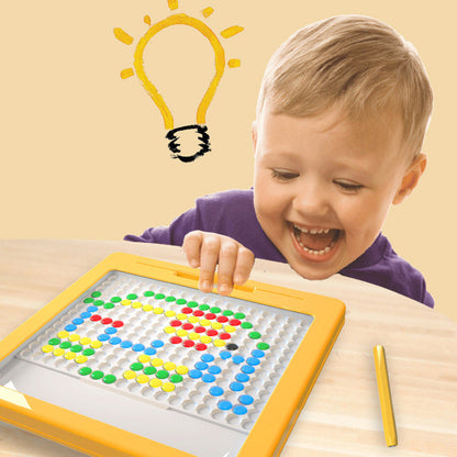 Magnetic Drawing Board with Beads - MagniDots