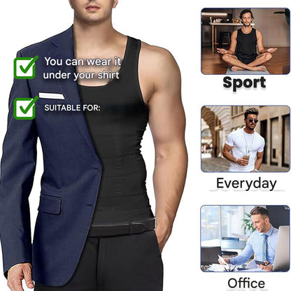 Corrective Shirt with Shaping Effect – Noah