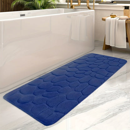 Large Bath Mat with Stripes - Aurora
