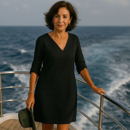 Autumnal dress with unique charm – Mila