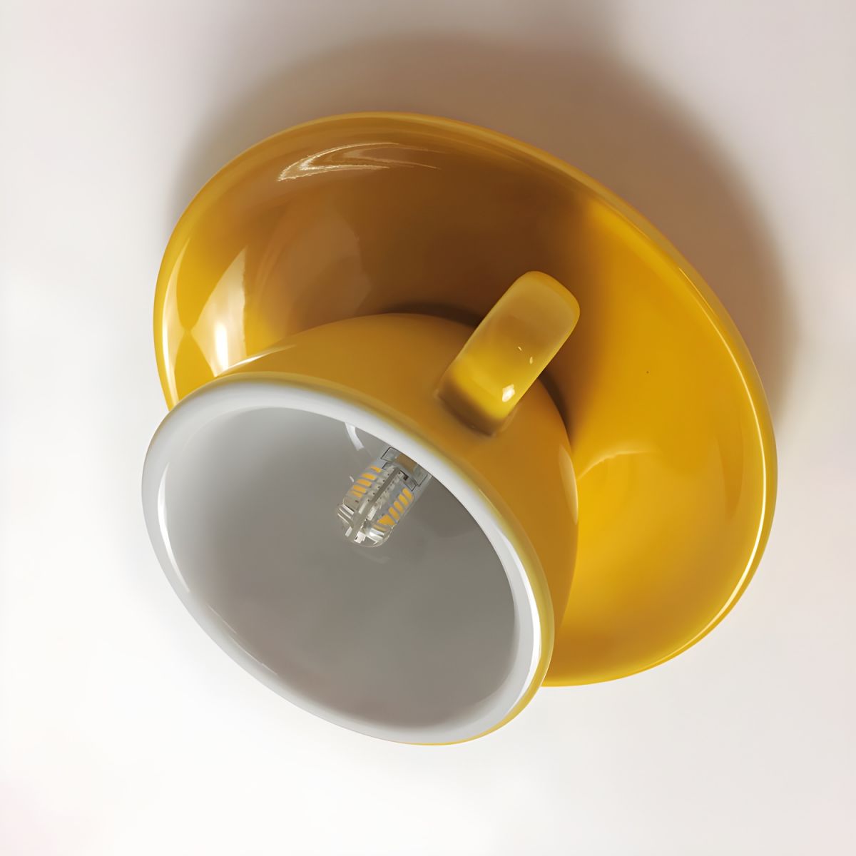 Coloured Ceramic Chandelier in Morandi Style - Viora