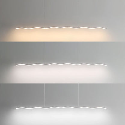 LED Pendant Light with Trendy Wave Design - WaveGlow