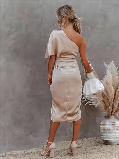 Silk Evening Dress - Seraphina