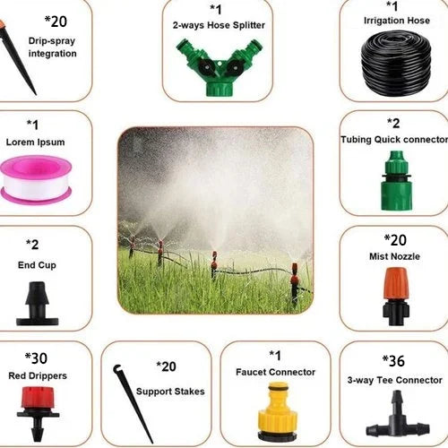 Refreshing Irrigation System - AquaCool