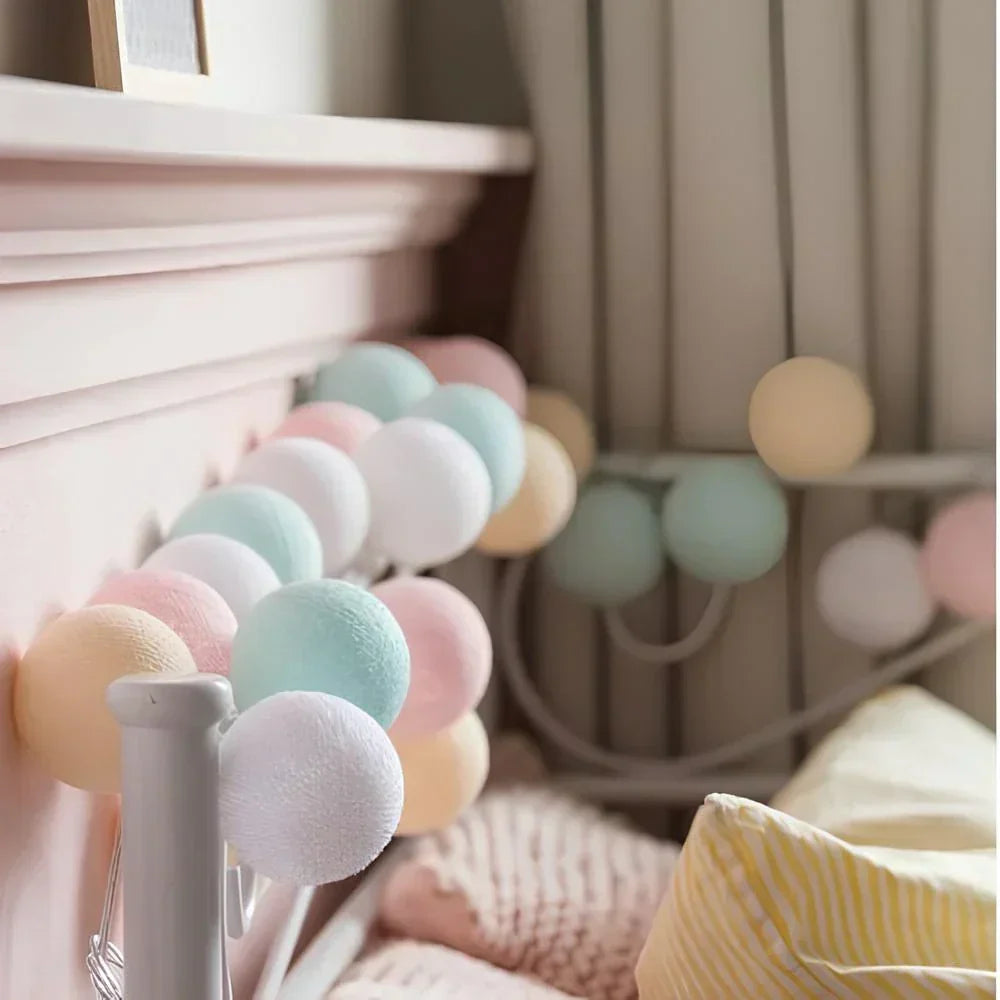 Atmospheric Ball String Lights - LumaBreeze