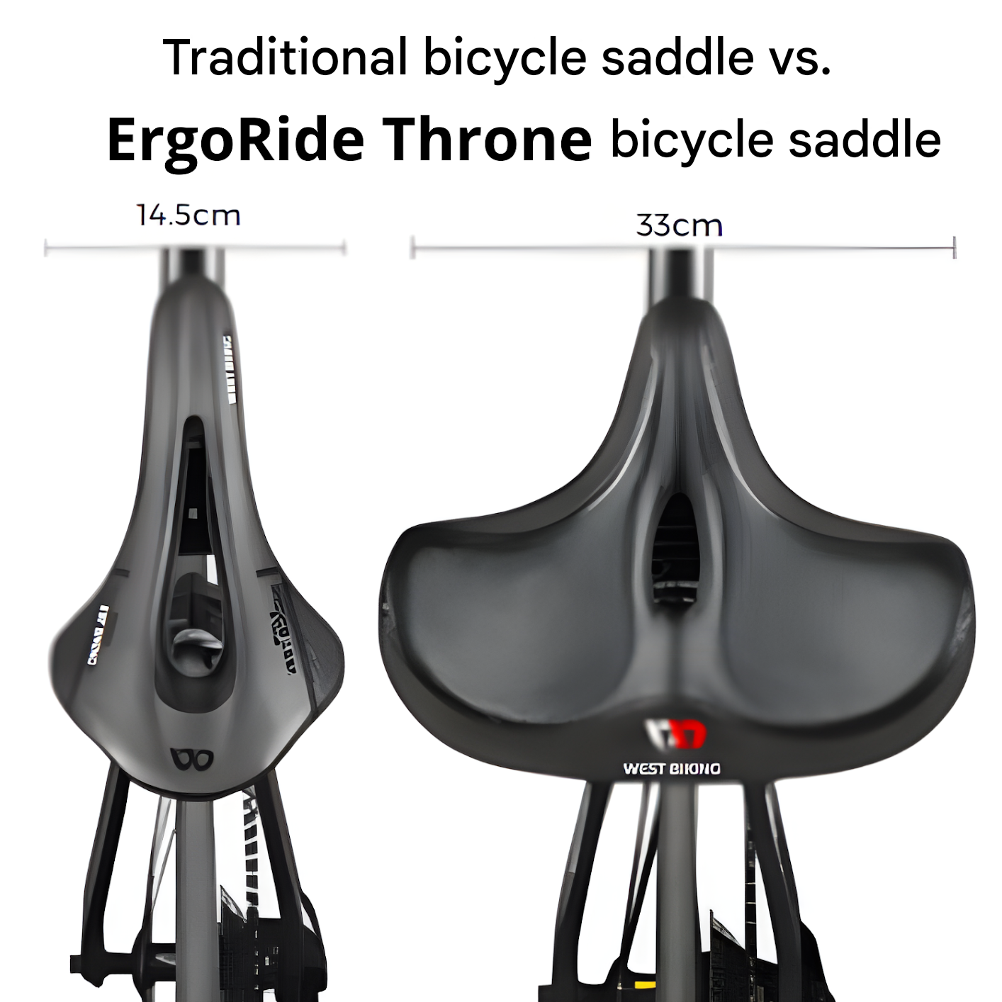 The Ultimate Bike Saddle Experience - ErgoRide Throne