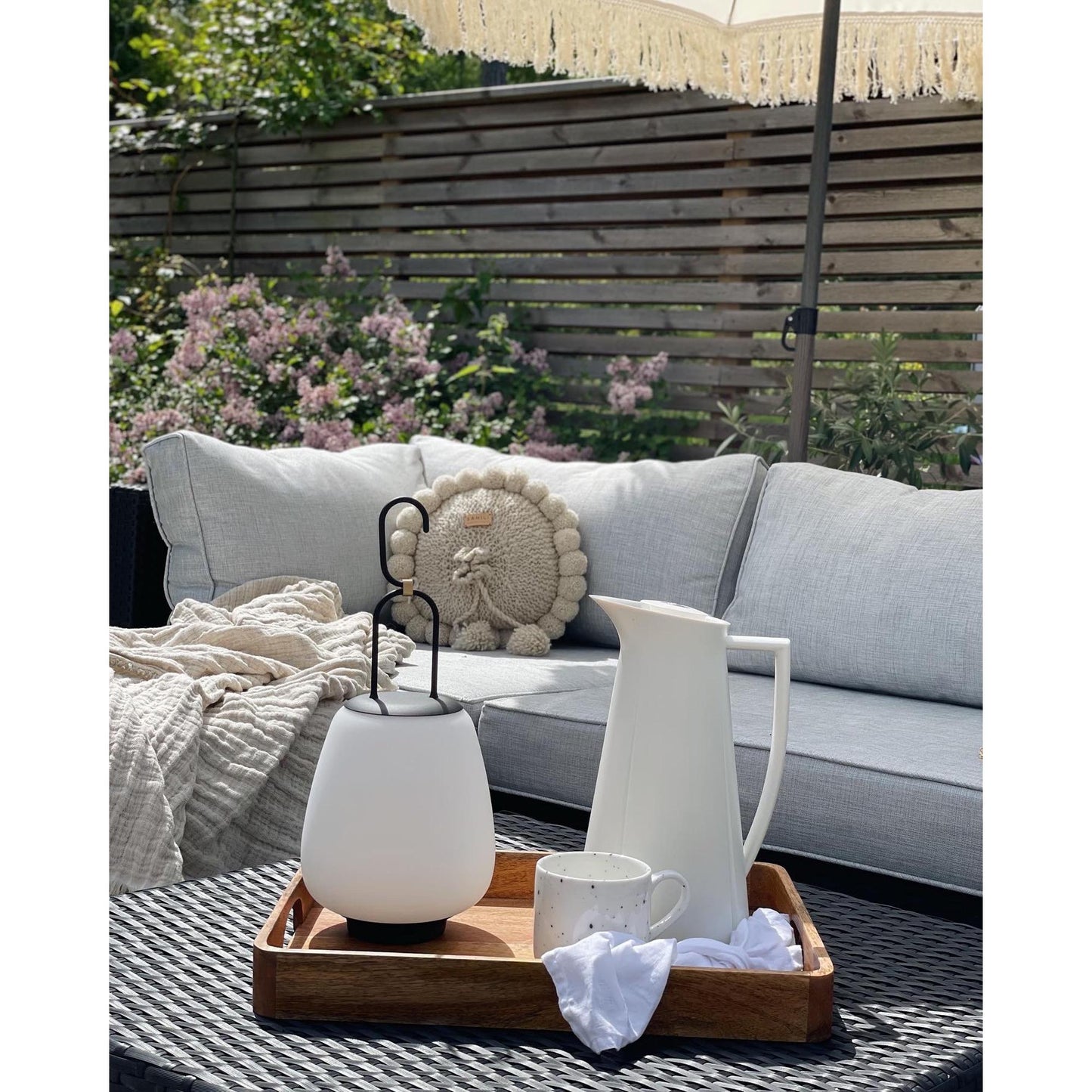 Versatile Patio Lantern - LunaGlow