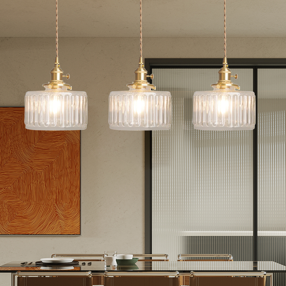 Vintage Crystal Pendant Lamp - Celeste