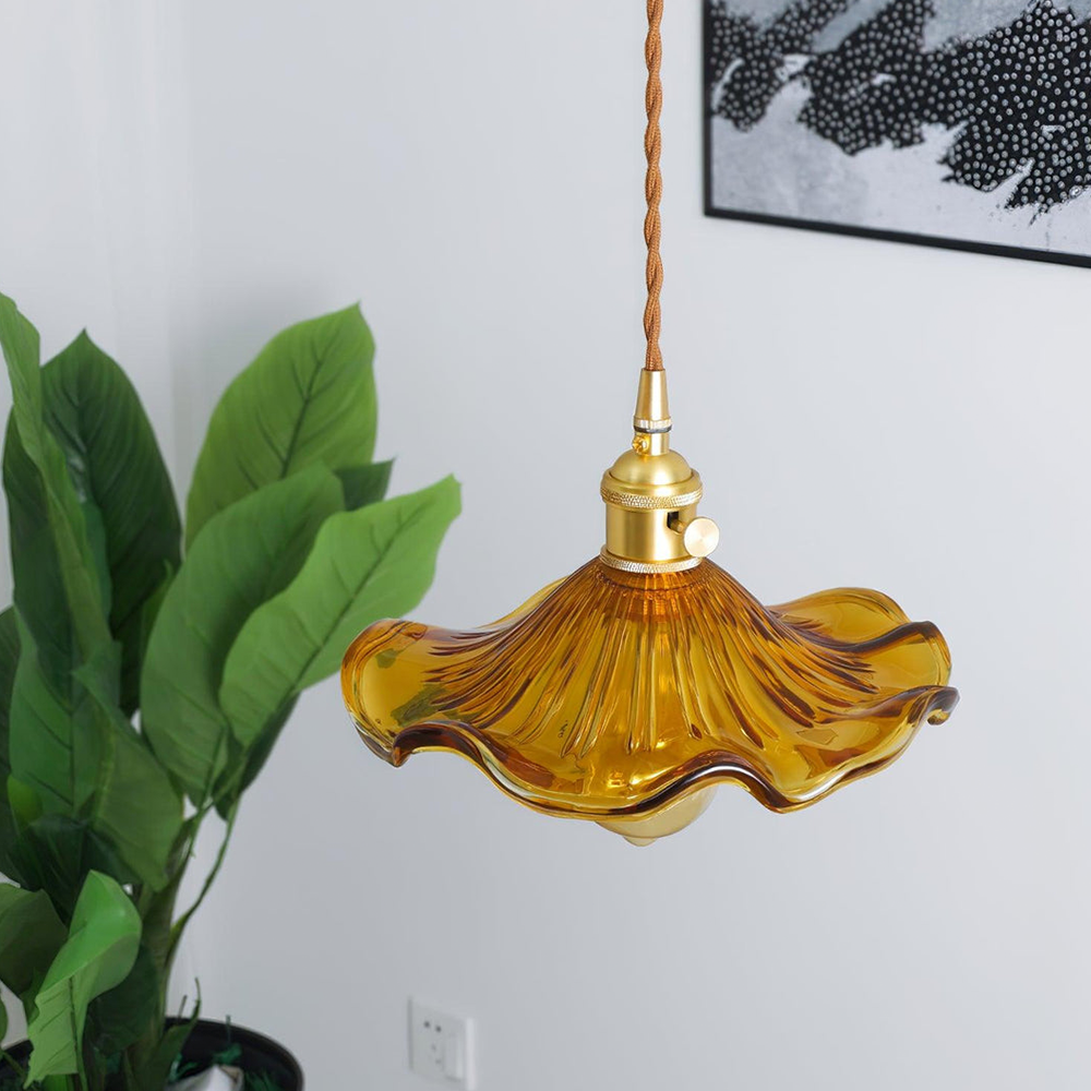 Trendy Hibiscus Flower Pendant Lamp - FlowerLite
