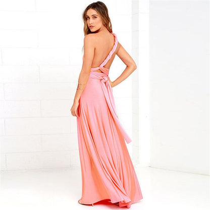 Wrap dress with adjustable top & versatile wearing options – Noelia
