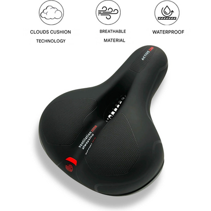 Pain-Free & Ergonomic Gel Bike Saddle - ErgoRoyal