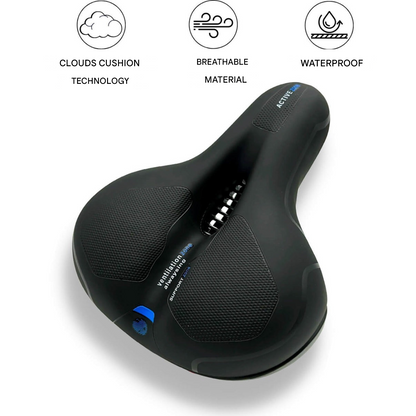 Pain-Free & Ergonomic Gel Bike Saddle - ErgoRoyal