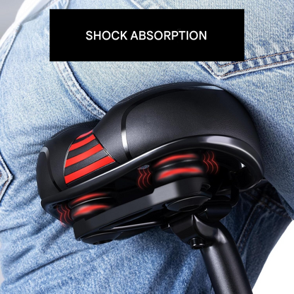 Pain-Free & Ergonomic Gel Bike Saddle - ErgoRoyal