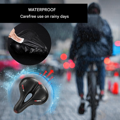 Pain-Free & Ergonomic Gel Bike Saddle - ErgoRoyal