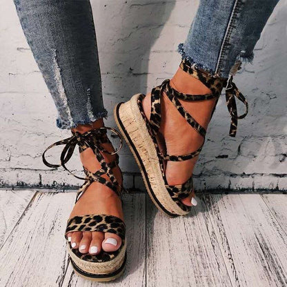 Comfortable ladies' comfort sandals with footbed & modern design - Amaya