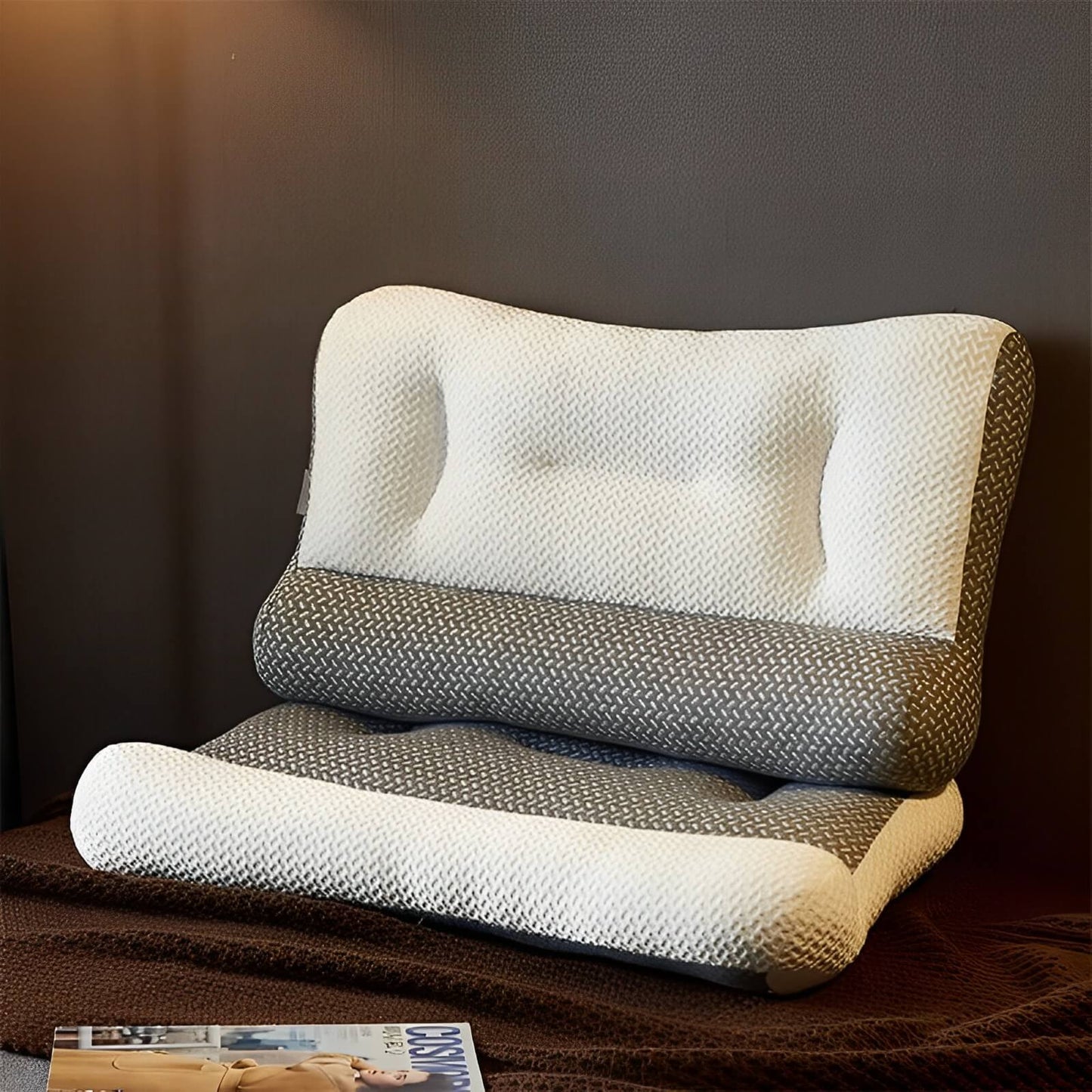 Ergonomic Cushion Grey - OrthoComfort