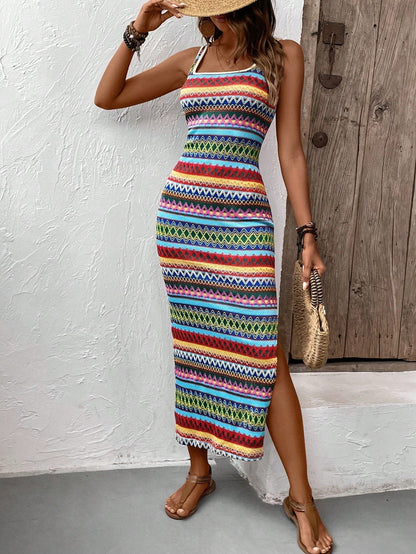 Ibiza-style beach dress with bohemian flair – Solea